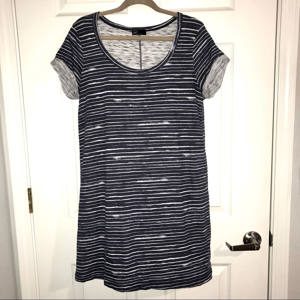 Gap, L, navy blue/white